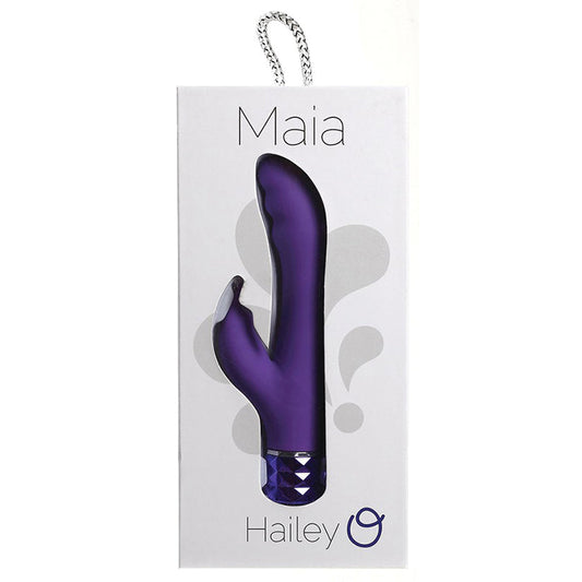 Maia Hailey Crystal Gems Dual Rabbit-Neon Purple 6