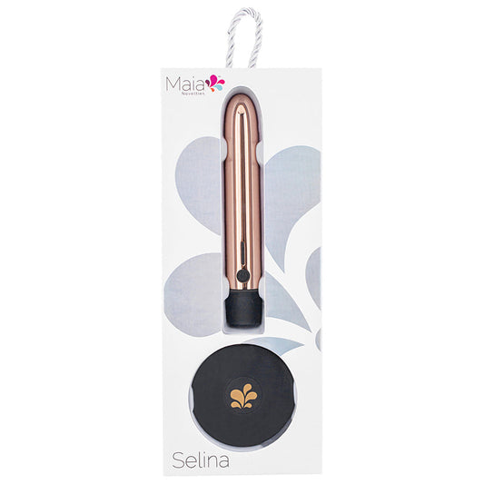 Maia Selina Wireless Rechargeable Metallic Vibrator