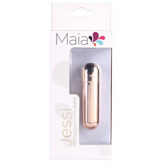 Maia Jessi Rechargeable Mini Bullet-Rose Gold