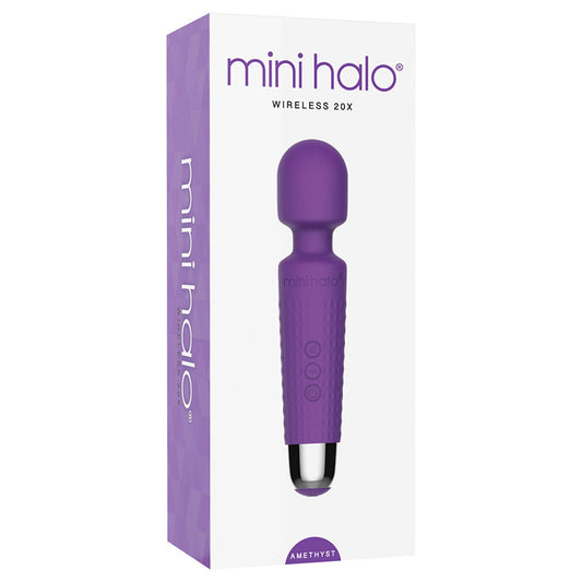 Mini Halo-Amethyst