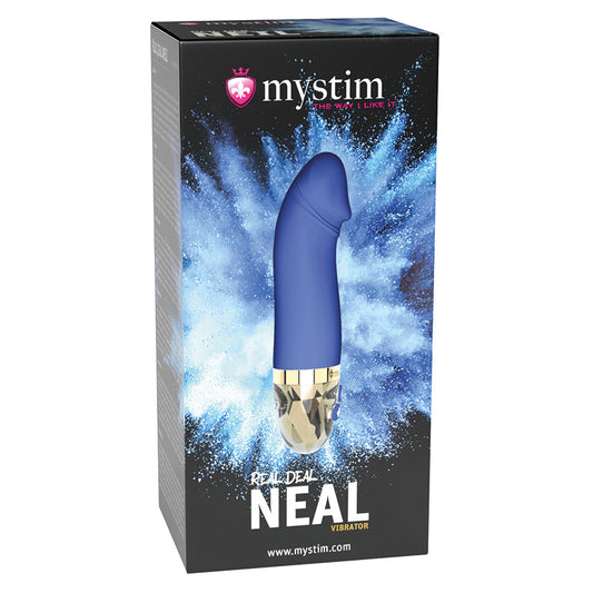 Mystim Real Deal Neal Vibrator-Blue