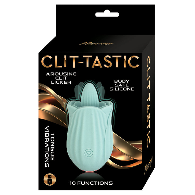 Clit-Tastic Arousing Clit Licker-Aqua