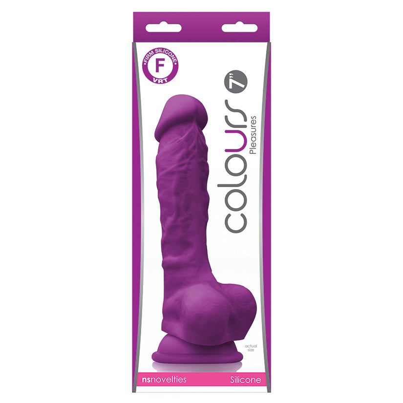 Colours Pleasures Dildo-Purple 7