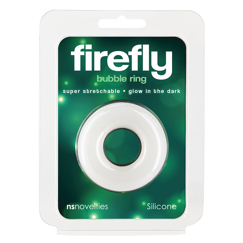 Firefly Bubble Ring Medium-White