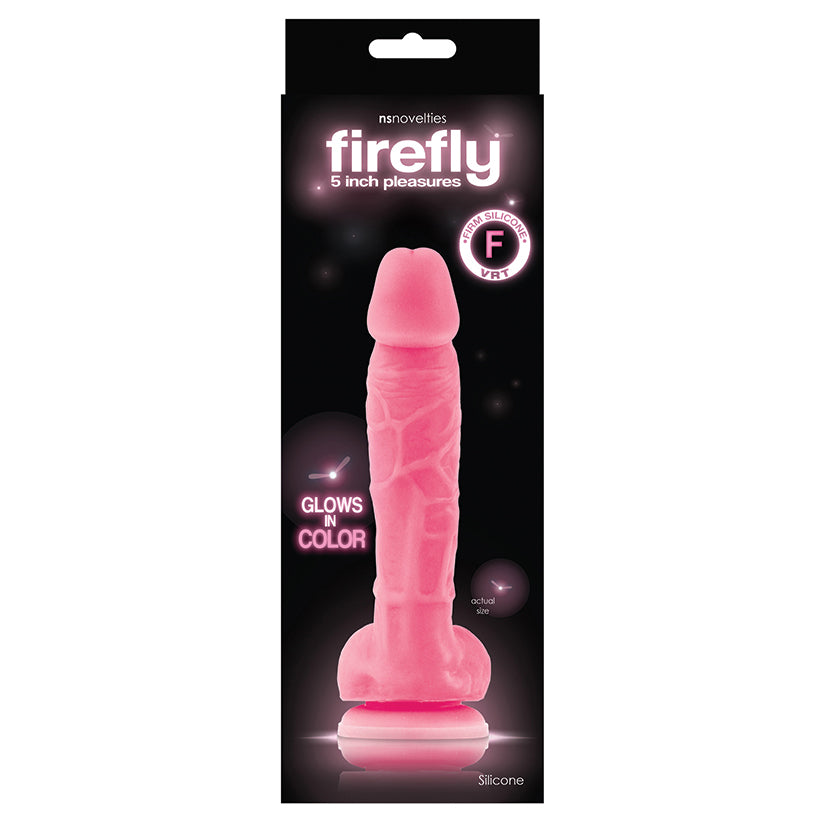 Firefly Glow In The Dark Dildo-Pink 5