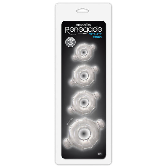 Renegade Vitality Rings-Clear