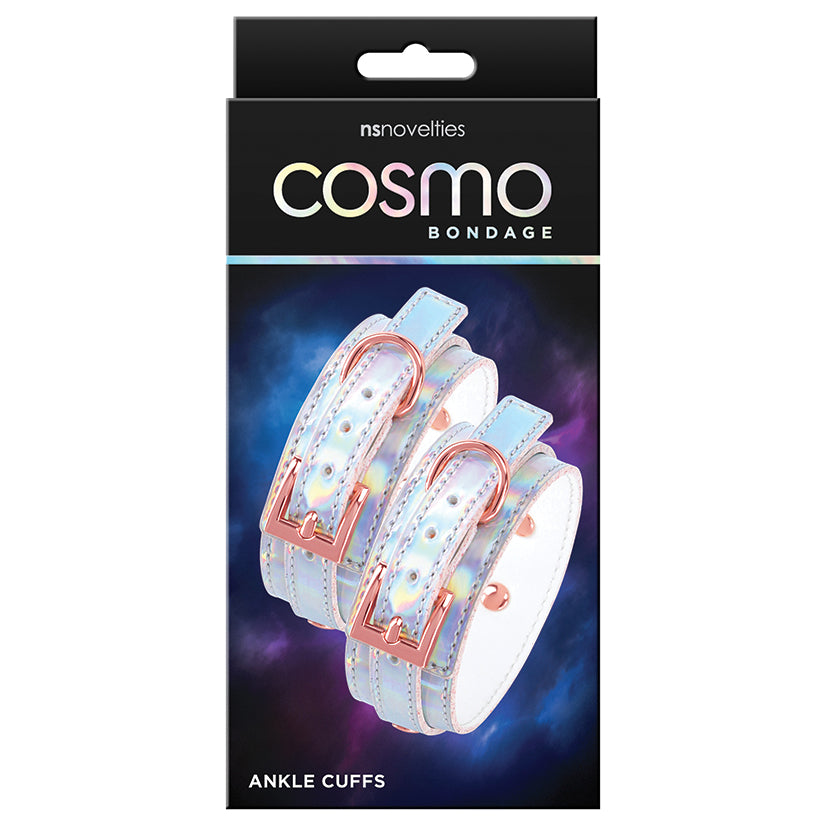 Cosmo Bondage Ankle Cuffs-Rainbow