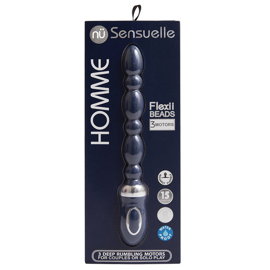 Sensuelle Homme Flexii Beads-Navy Blue