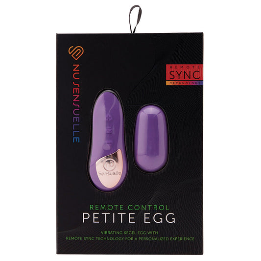 Sensuelle Remote Control 15 Function Petite Egg-Purple