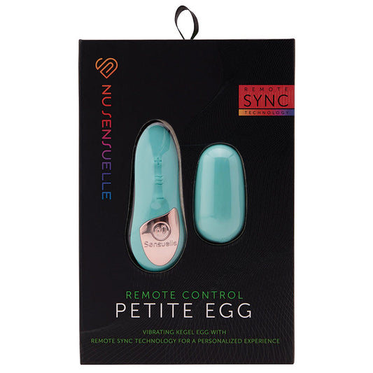 Sensuelle Remote Control 15 Function Petite Egg-T Blue