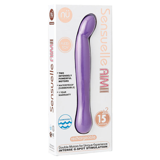 Sensuelle Aimii 15 Function Dual Motor Vibe-Purple