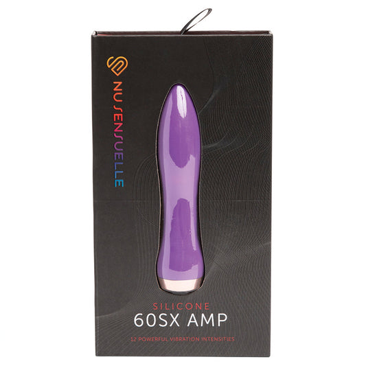 Sensuelle 60Sx Amp Silicone Bullet-Purple