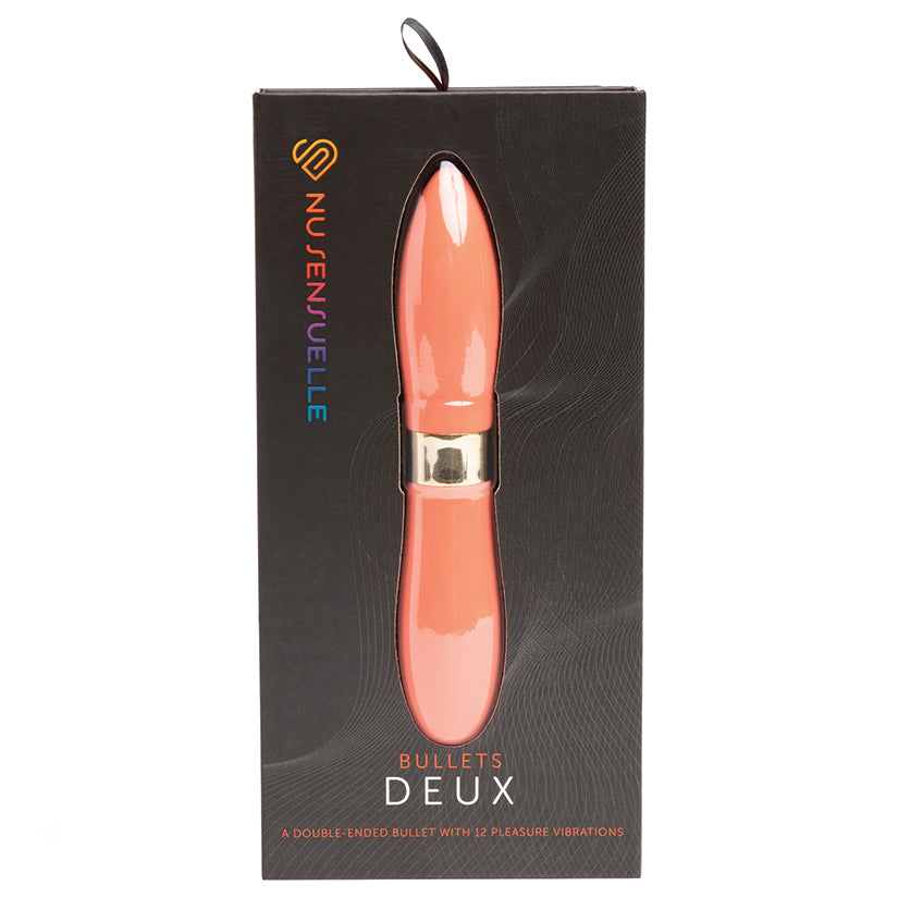 Sensuelle Double Ended Deux Bullet-Coral