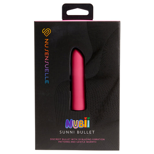 Sensuelle Nubii Sunni Warming Bullet-Pink