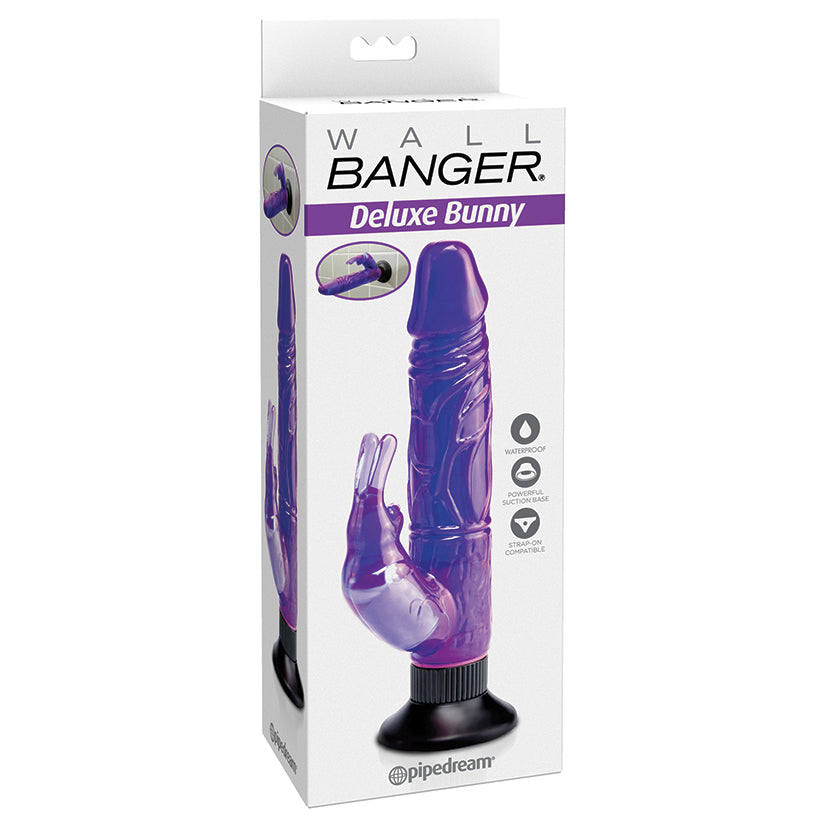 Waterproof Wallbangers Deluxe Bunny-Purple 5.2