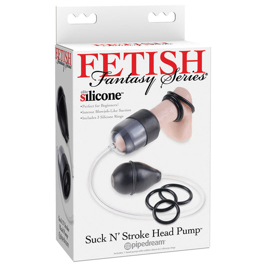 Fetish Fantasy Series Suck N €™ Stroke Head Pump