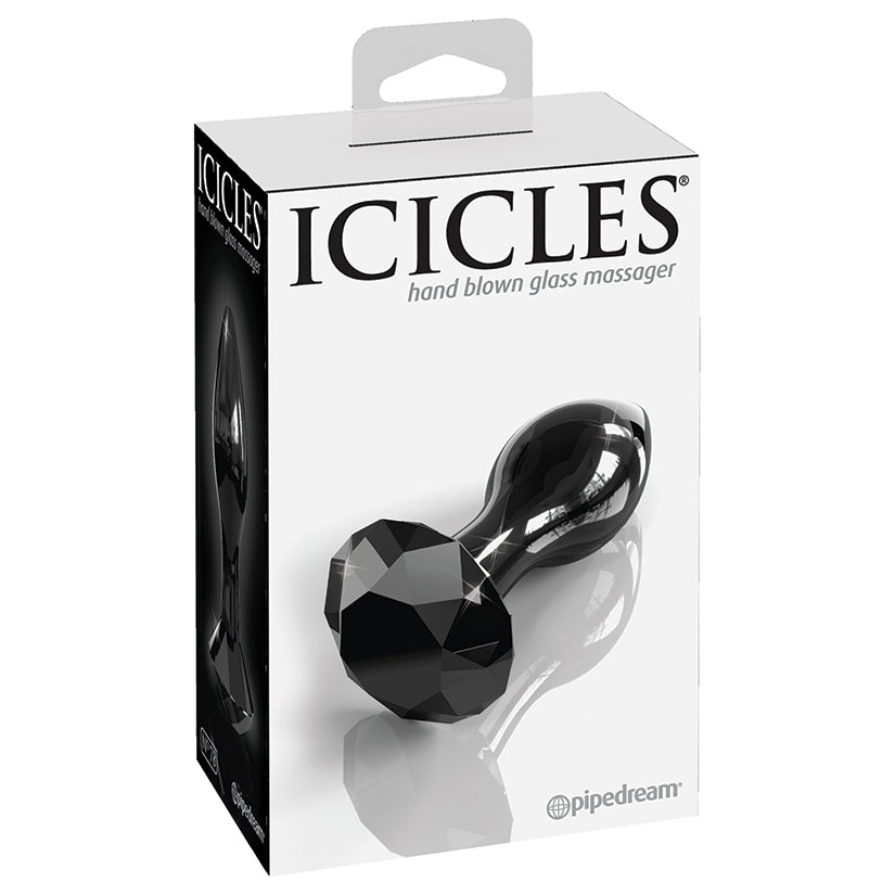 Icicles No.78 Gem Shaped Plug-Black