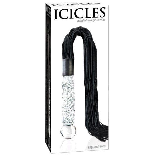 Icicles No.38-Hand Blown Glass Whip