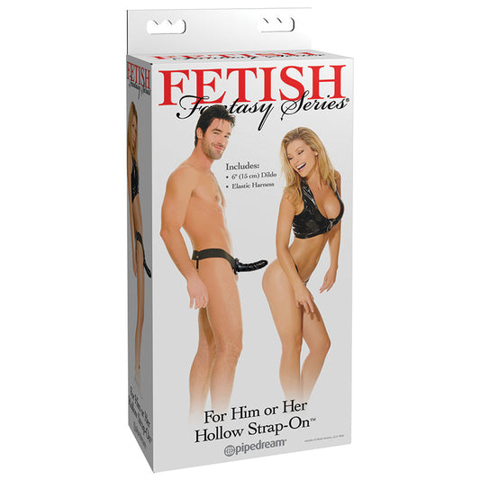 Fetish Fantasy For Him Or Her-Hollow Strap-On Black 6