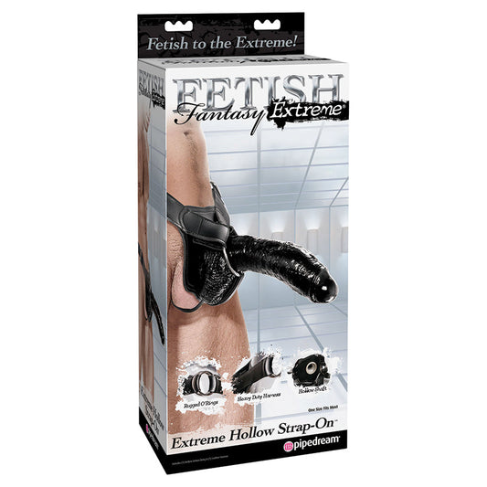 Fetish Fantasy Extreme Hollow Strap-On Black 10