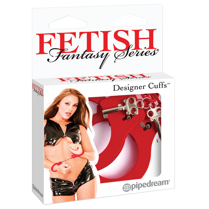 Fetish Fantasy Designer Cuffs-Red