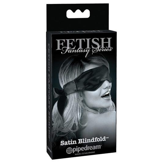 Fetish Fantasy Limited Edition Satin Blindfold-Black