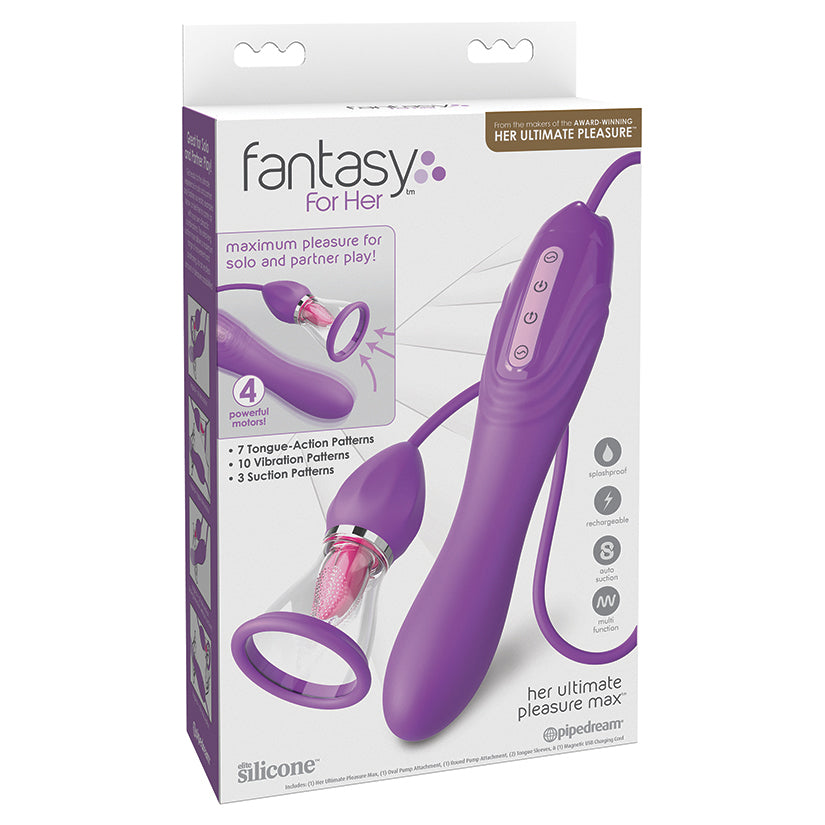 Fantasy For Her Her Ultimate Pleasure Max-Purple