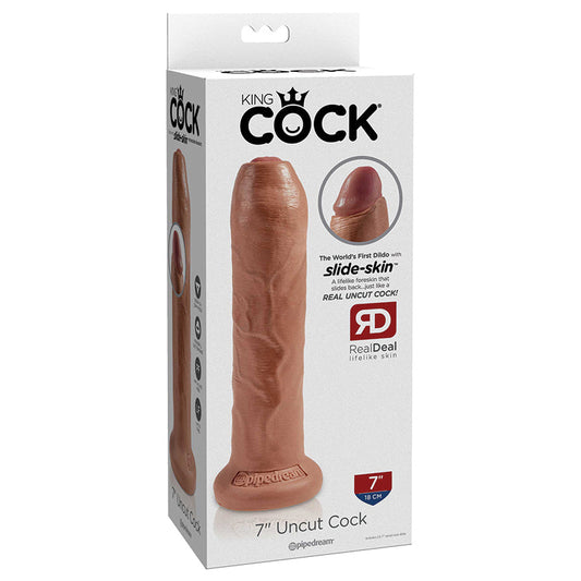 King Cock Uncut Cock-Tan 7