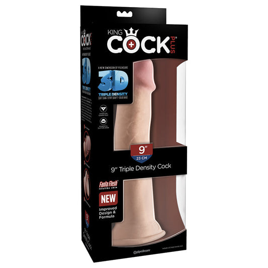 King Cock Plus Triple Density Cock-Light 9