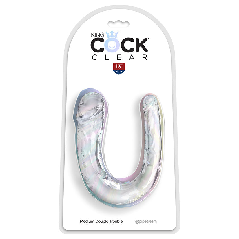 King Cock Clear Double Trouble-Medium