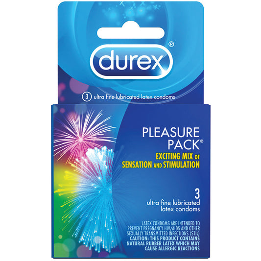 Durex Pleasure Pack (3 Pack)