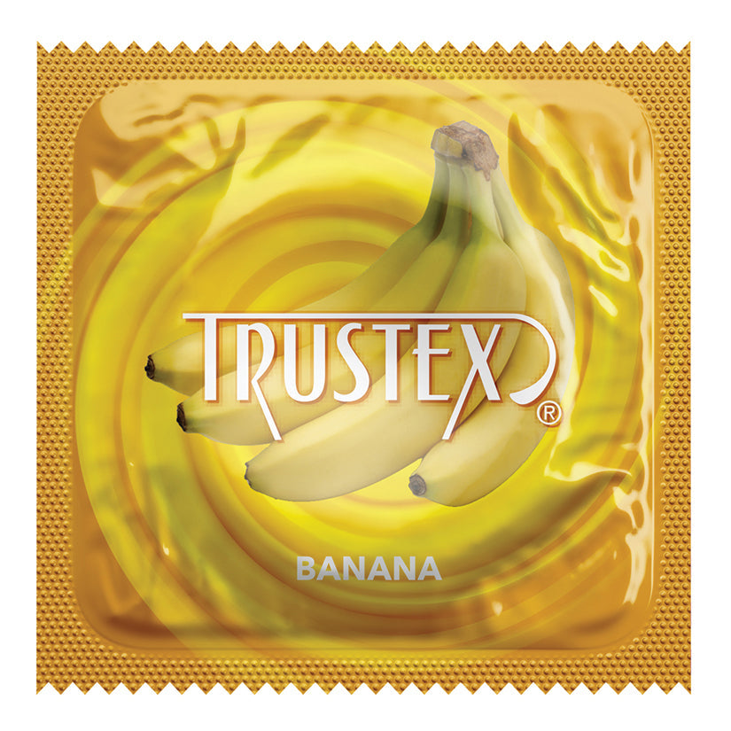 Trustex Flavored Condom-Banana (Bulk)