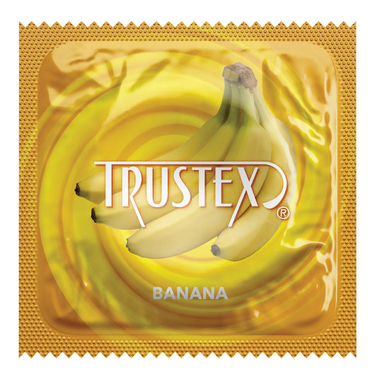 Trustex Flavored Condom-Banana (Bulk)