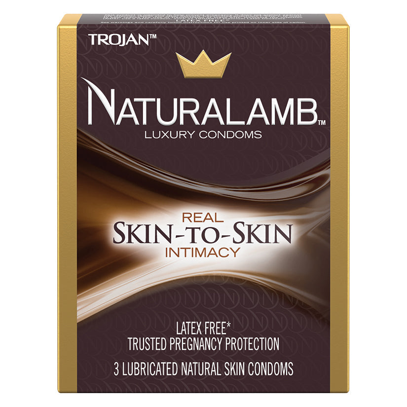 Trojan Naturalamb Condoms (3 Pack)