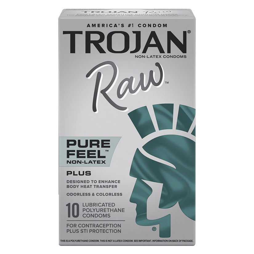 Trojan Raw Condoms (10 Pack)