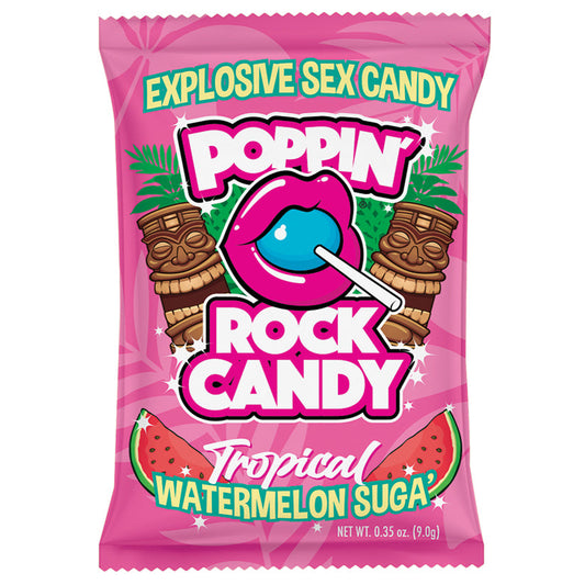 Rock Candy Tropical Poppin' Candy-Watermelon Suga