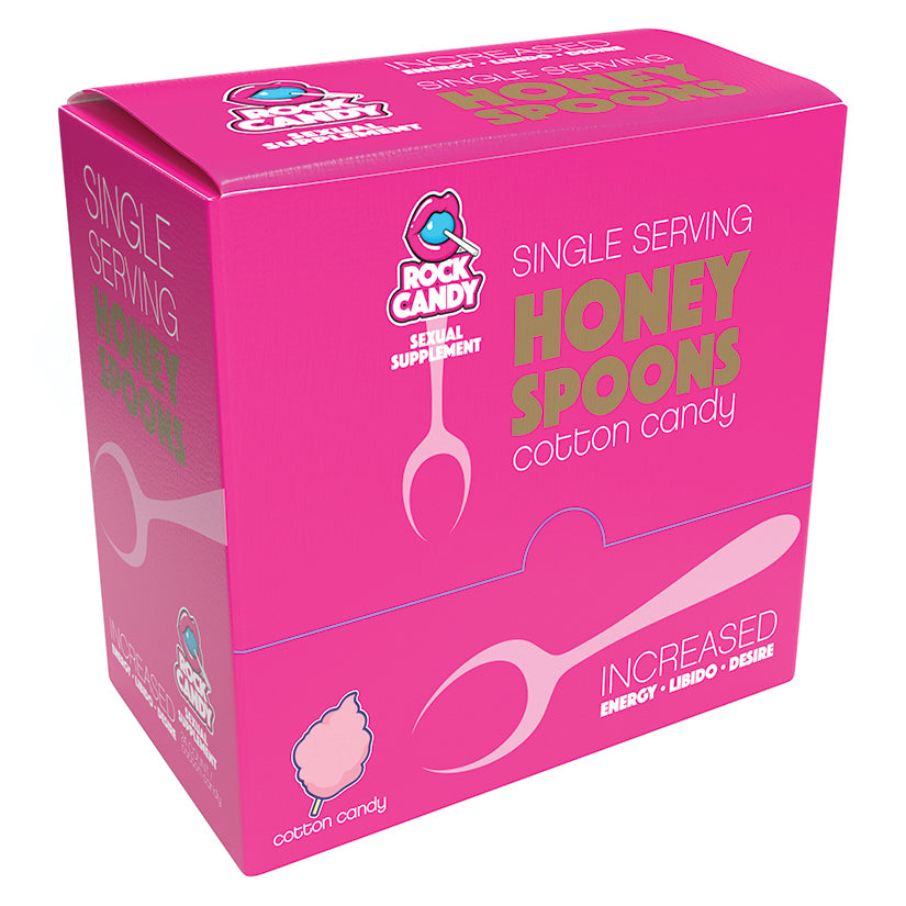 Rock Candy Honey Spoons Womens Sexual Supplement Display of 24