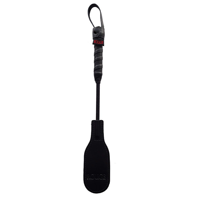 Rouge Group Leather Mini Oval Paddle-Black