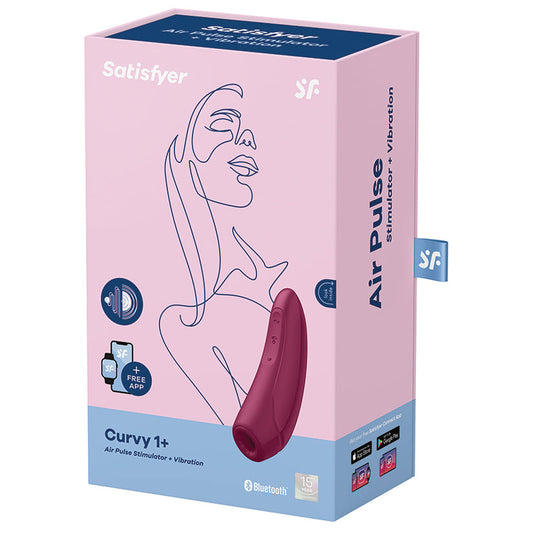 Satisfyer Curvy 1+ Rose Red