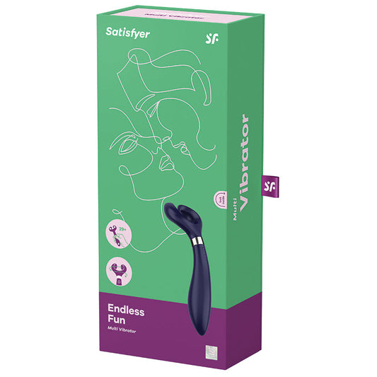 Satisfyer Endless Fun Multi Vibrator-Blue