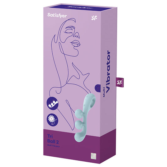 Satisfyer Tri Ball 2-Light Blue