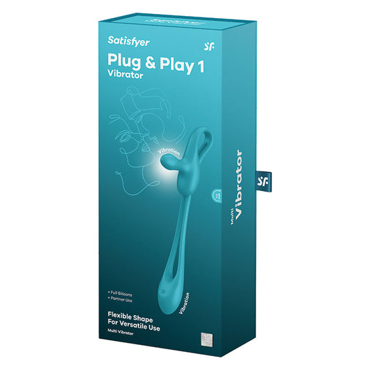 Satisfyer Plug and Play 1-Bluegreen