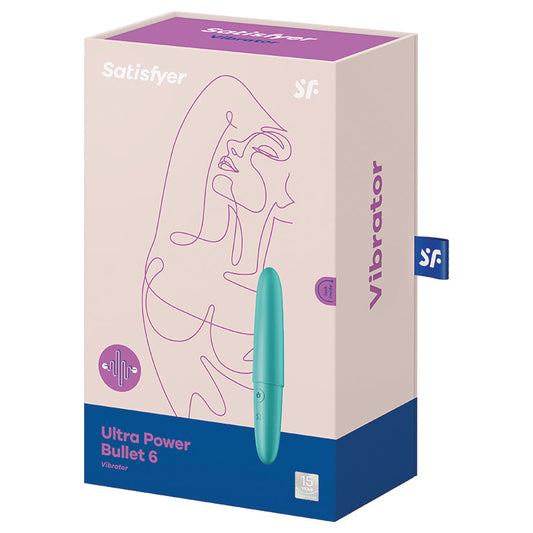 Satisfyer Ultra Power Bullet 6-Turquoise