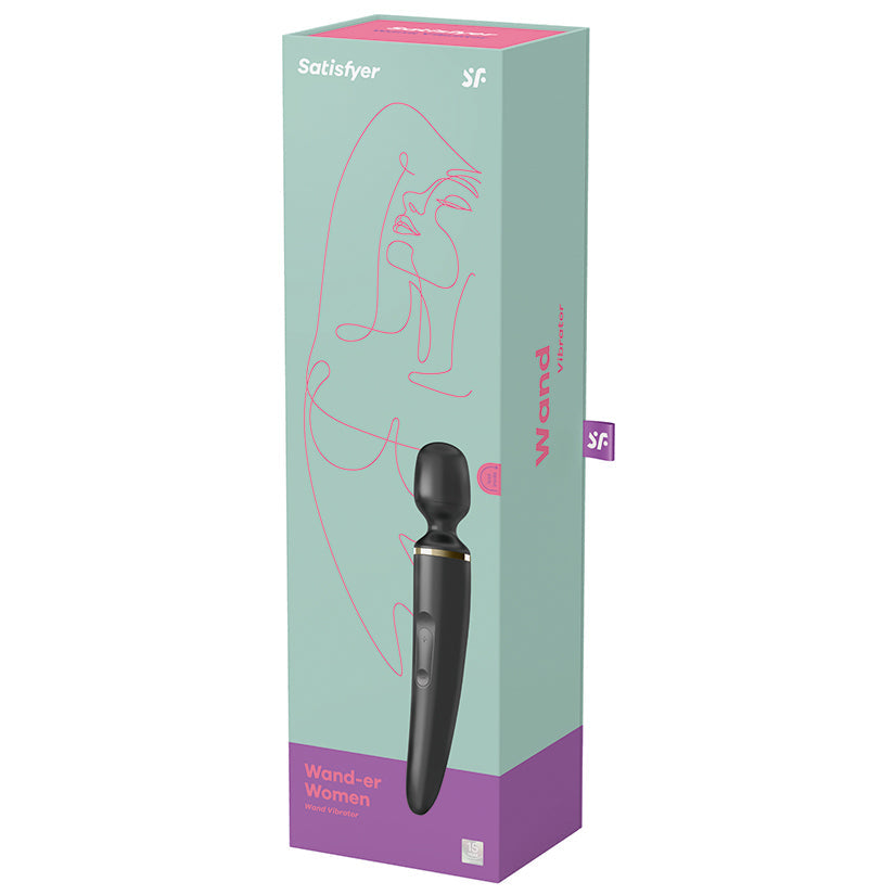 Satisfyer Wand-er Woman-Black/Gold