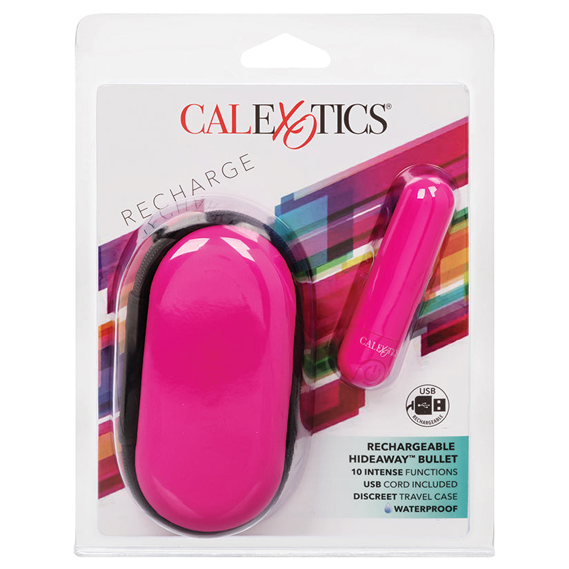 Rechargeable Hideaway Bullet-Pink