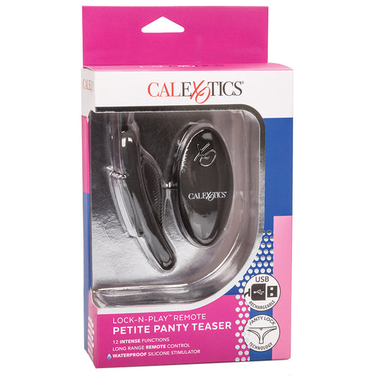 Remote Lock-N-Play Rechargeable Petite Panty Teaser 3.75