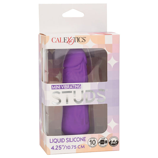 Mini Vibrating Studs-Purple