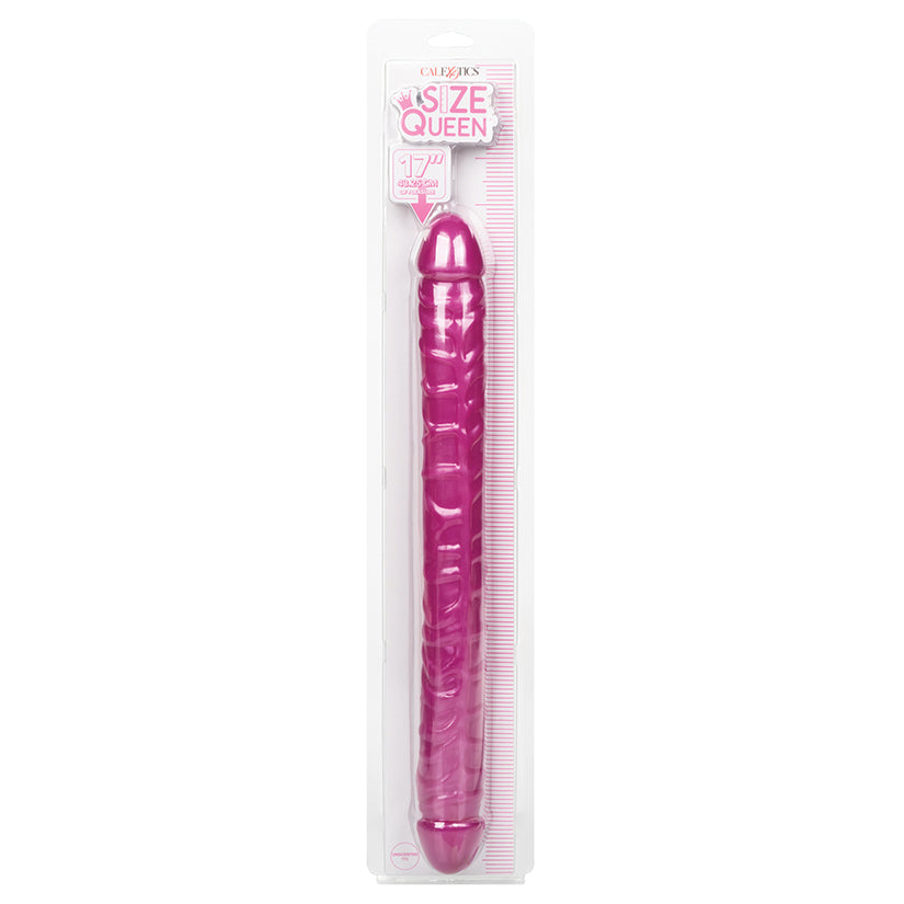 Size Queen Double Dildo-Pink 17