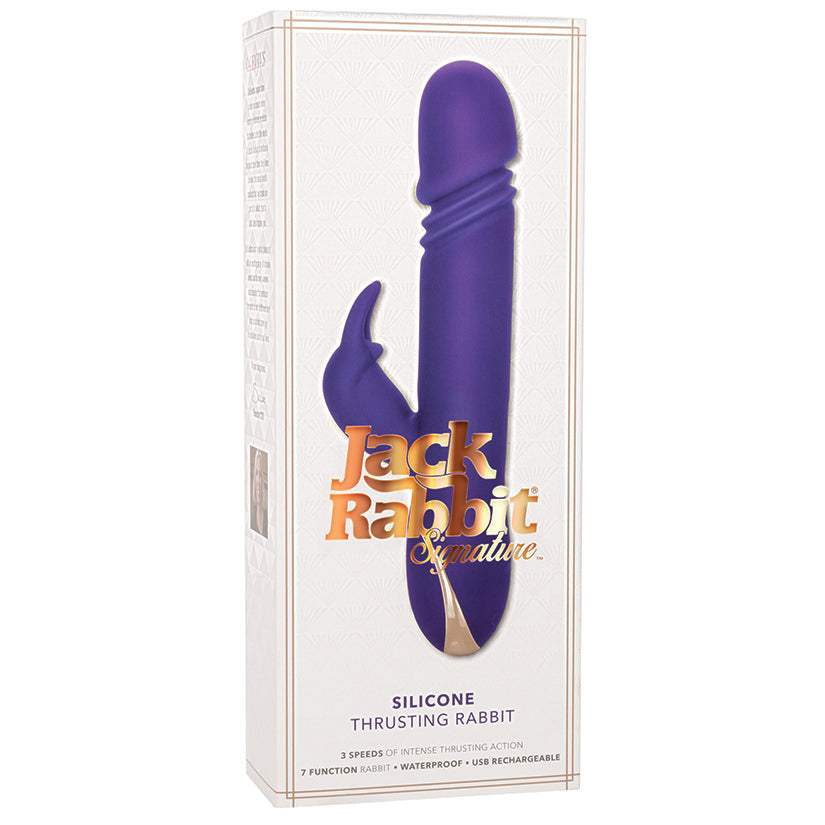 Jack Rabbit Signature Silicone Thrusting Rabbit-Purple 9