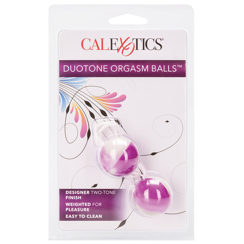 Duotone Orgasm Balls-Purple/White